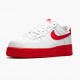 Nike Air Force 1 Low Hvid Rød Midsole CK7663 102 Dame/Herre