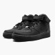 Nike Air Force 1 Mid Sort 2014 314195 004 Dame/Herre