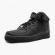 Nike Air Force 1 Mid Sort 2014 314195 004 Dame/Herre