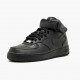 Nike Air Force 1 Mid Sort 315123 001 Dame/Herre