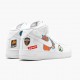 Nike Air Force 1 Mid Supreme NBA Hvid AQ8017 100 Dame/Herre