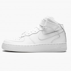 Nike Air Force 1 Mid Hvid 2014 314195 113 Dame/Herre