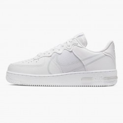 Nike Air Force 1 React Hvid CT1020 101 Dame/Herre