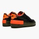 Nike Air Force 1 Shadow Sort Hyper Crimson Cargo Khaki CQ3317 001 Dame