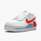 Nike Air Force 1 Shadow Summit Hvid Team Orange CQ9503 100 Dame/Herre