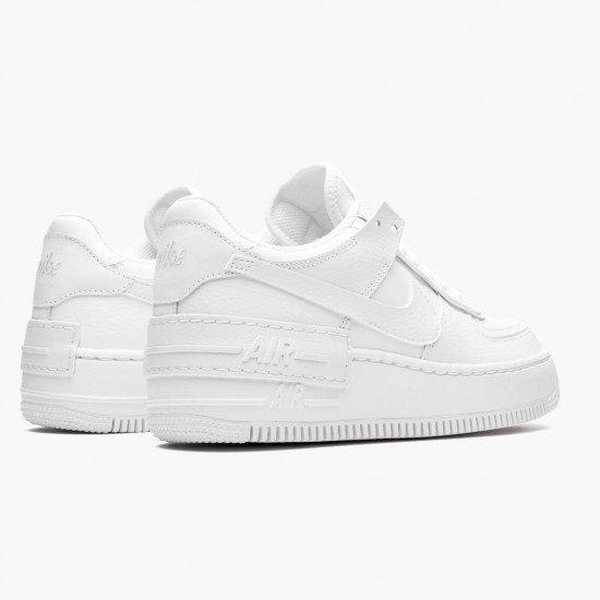 Nike Air Force 1 Shadow Triple Hvid CI0919 100 Dame/Herre