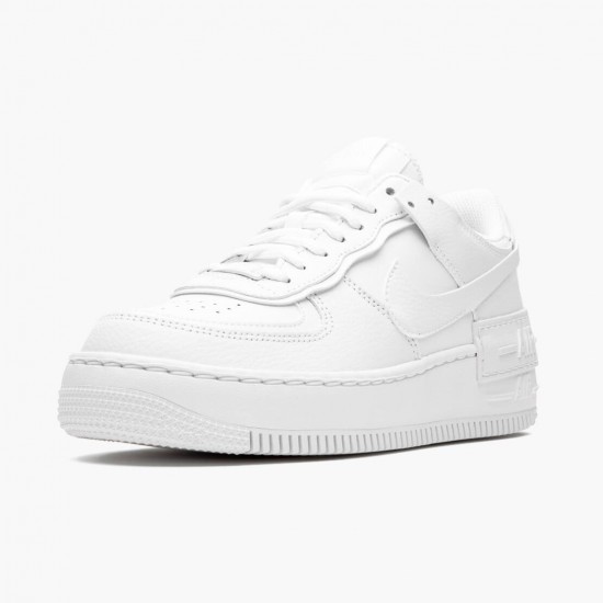 Nike Air Force 1 Shadow Triple Hvid CI0919 100 Dame/Herre