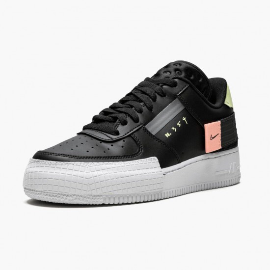 Nike Air Force 1 Type Sort CI0054 001 Dame/Herre