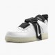 Nike Air Force 1 Utility Hvid Sort AV6247 100 Herre