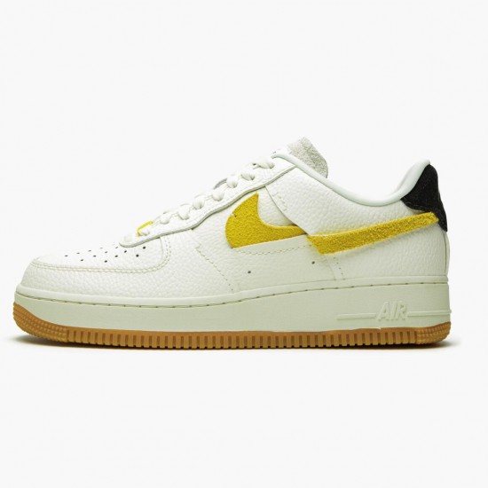 Nike Air Force 1 Vandalized Sail Chrome Gul BV0740 101 Dame/Herre