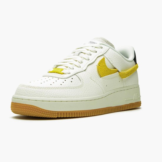 Nike Air Force 1 Vandalized Sail Chrome Gul BV0740 101 Dame/Herre