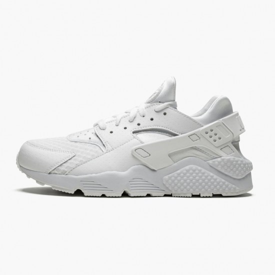 Nike Air Huarache Hvid Platin 318429 111 Dame/Herre