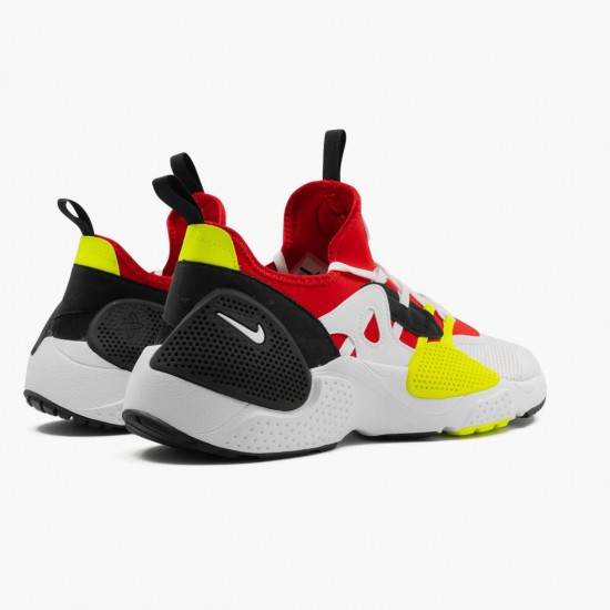 Nike Huarache Edge Txt Hvid University Rød Volt Sort AO1697 100 Dame/Herre