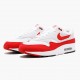 Nike Air Max 1 Anniversary Rød 908375 103 Dame/Herre