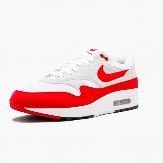 Nike Air Max 1 Anniversary Rød 908375 103 Dame/Herre