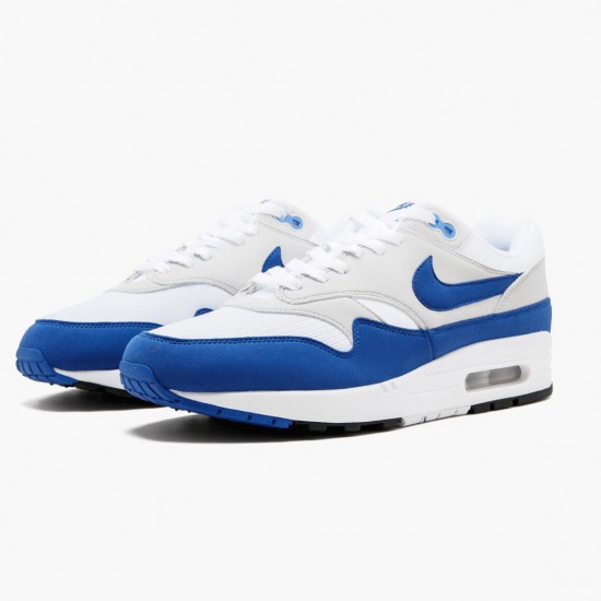 Nike Air Max 1 Anniversary Royal 908375 102 Dame/Herre