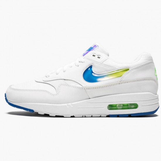 Nike Air Max 1 Jelly Jewel Hvid AO1021 101 Herre