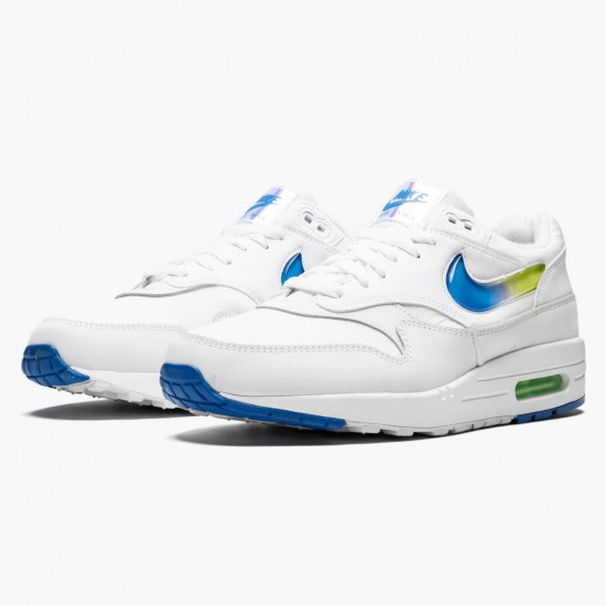 Nike Air Max 1 Jelly Jewel Hvid AO1021 101 Herre