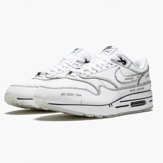 Nike Air Max 1 Tinker Schematic CJ4286 100 Dame/Herre