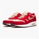 Nike Air Max 1 Curry Pack Rød 908366 600 Dame/Herre