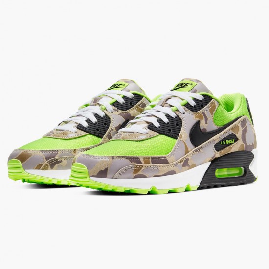 Nike Air Max 90 Grøn Camo CW4039 300 Dame/Herre