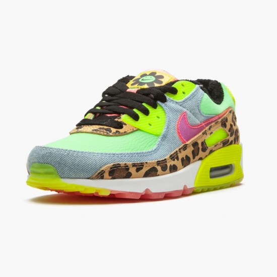 Nike Air Max 90 LX 90s Dancefloor Grøn CW3499 300 Dame