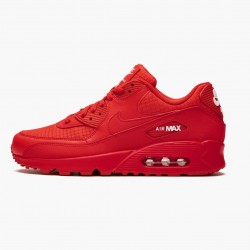 Nike Air Max 90 Triple Rød 285 602 Dame/Herre 