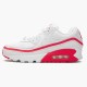 Nike Air Max 90 Undefeated Hvid Solar Rød CJ7197 103 Dame/Herre