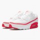 Nike Air Max 90 Undefeated Hvid Solar Rød CJ7197 103 Dame/Herre