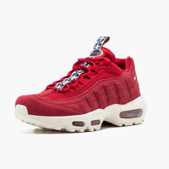 Nike Air Max 95 Pull Tab Rød 844 600 Dame/Herre