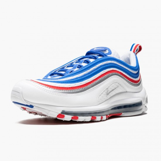 Nike Air Max 97 Game Royal Metallic Silver University Rød 921826 404 Dame/Herre