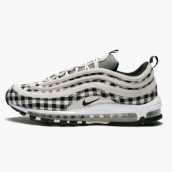 Nike Air Max 97 Plaid Light Cream 312834 201 Dame/Herre 