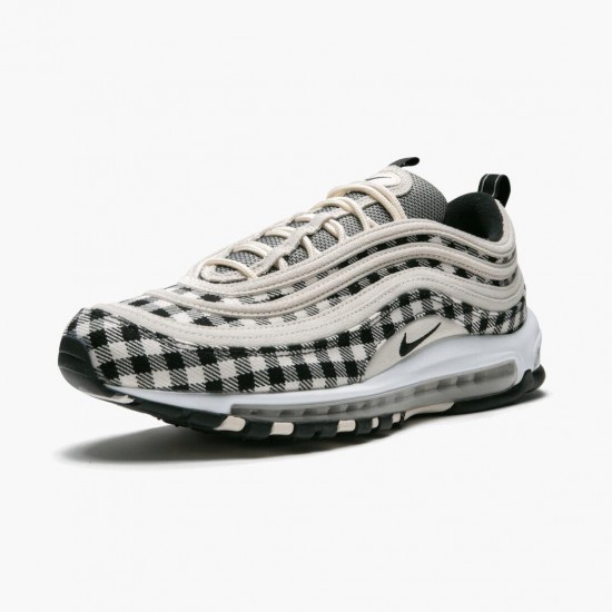 Nike Air Max 97 Plaid Light Cream 312834 201 Dame/Herre