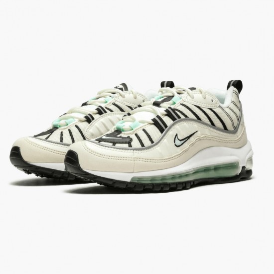 Nike Air Max 98 Sail Igloo AH6799 105 Dame/Herre