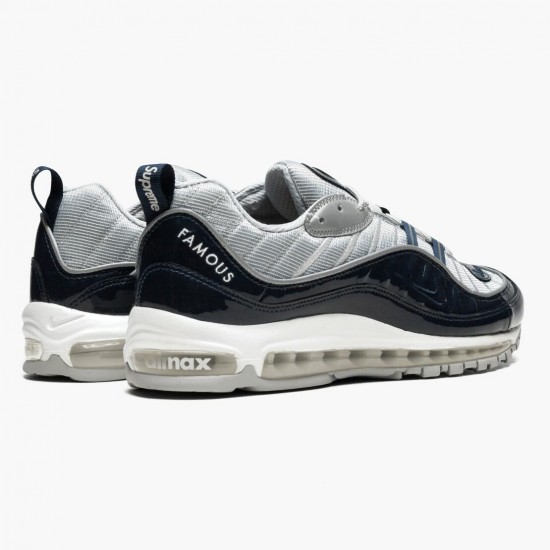 Nike Air Max 98 Supreme Obsidian 844694 400 Dame/Herre