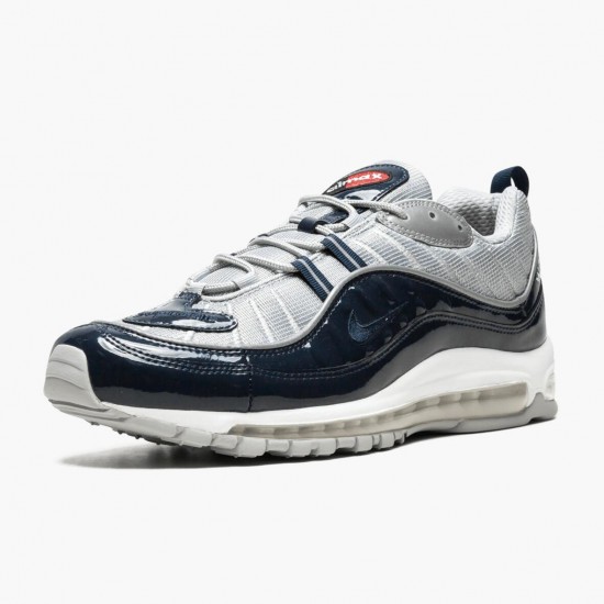 Nike Air Max 98 Supreme Obsidian 844694 400 Dame/Herre