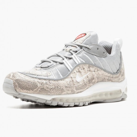 Nike Air Max 98 Supreme Snakeskin 844694 100 Dame/Herre