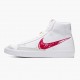 Nike Blazer Mid 77 Sketch Hvid Rød CW7580 100 Dame/Herre