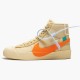 Nike Blazer Mid Off-Hvid All Hallows Eve AA3832 700 Dame/Herre