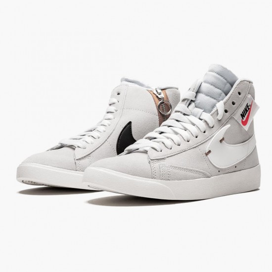 Nike Blazer Mid Rebel Off Hvid BQ4022 101 Dame/Herre