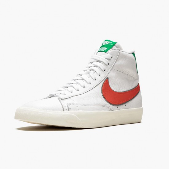 Nike Blazer Mid Stranger Things Hawkins High School CJ6101 100 Dame/Herre