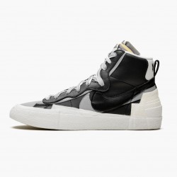 Nike Blazer Mid sacai Sort Grå BV0072 002 Dame/Herre