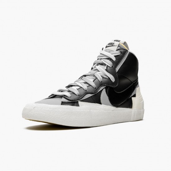 Nike Blazer Mid sacai Sort Grå BV0072 002 Dame/Herre