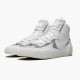 Nike Blazer Mid sacai Hvid Grå BV0072 100 Dame/Herre