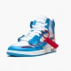 Nike Air Jordan 1 Retro High Off Hvid University Blå AQ0818 148 Herre