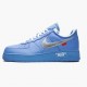 Nike Air Force 1 Low Off Hvid MCA University Blå