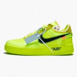 Nike Air Force 1 Low Off Hvid Volt AO4606 700 Dame/Herre