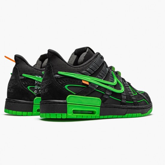 Nike Air Rubber Dunk Off Hvid Grøn Strike CU6015 001 Dame/Herre