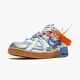 Nike Air Rubber Dunk Off Hvid UNC CU6015 100 Herre