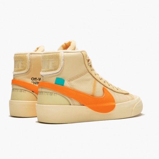 Nike Blazer Mid Off Hvid All Hallows Eve AA3832 700 Dame/Herre